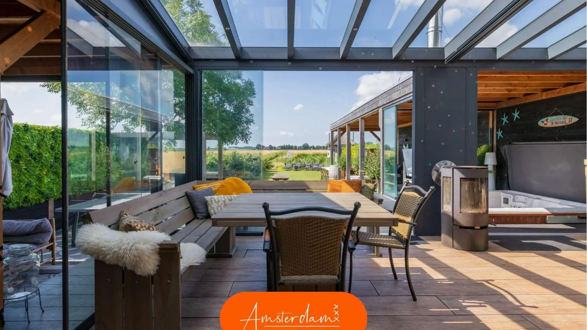 Amsterdam Group Stay - Jacuzzi, Sauna & Cinema Zwanenburg 0*,  Holandia